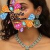 Flower Designer Oxidised Necklace