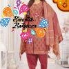 Brown and Gold Colour Pure Cotton Ready Made Shalwar Suits Brown and Gold Colour Pure Cotton Ready Made Shalwar Suits