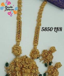 Lakshmi & Peacock Designer Matte Finished Harram