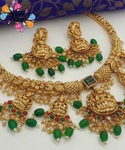 Lakshmi Designer Matte Finished Necklace