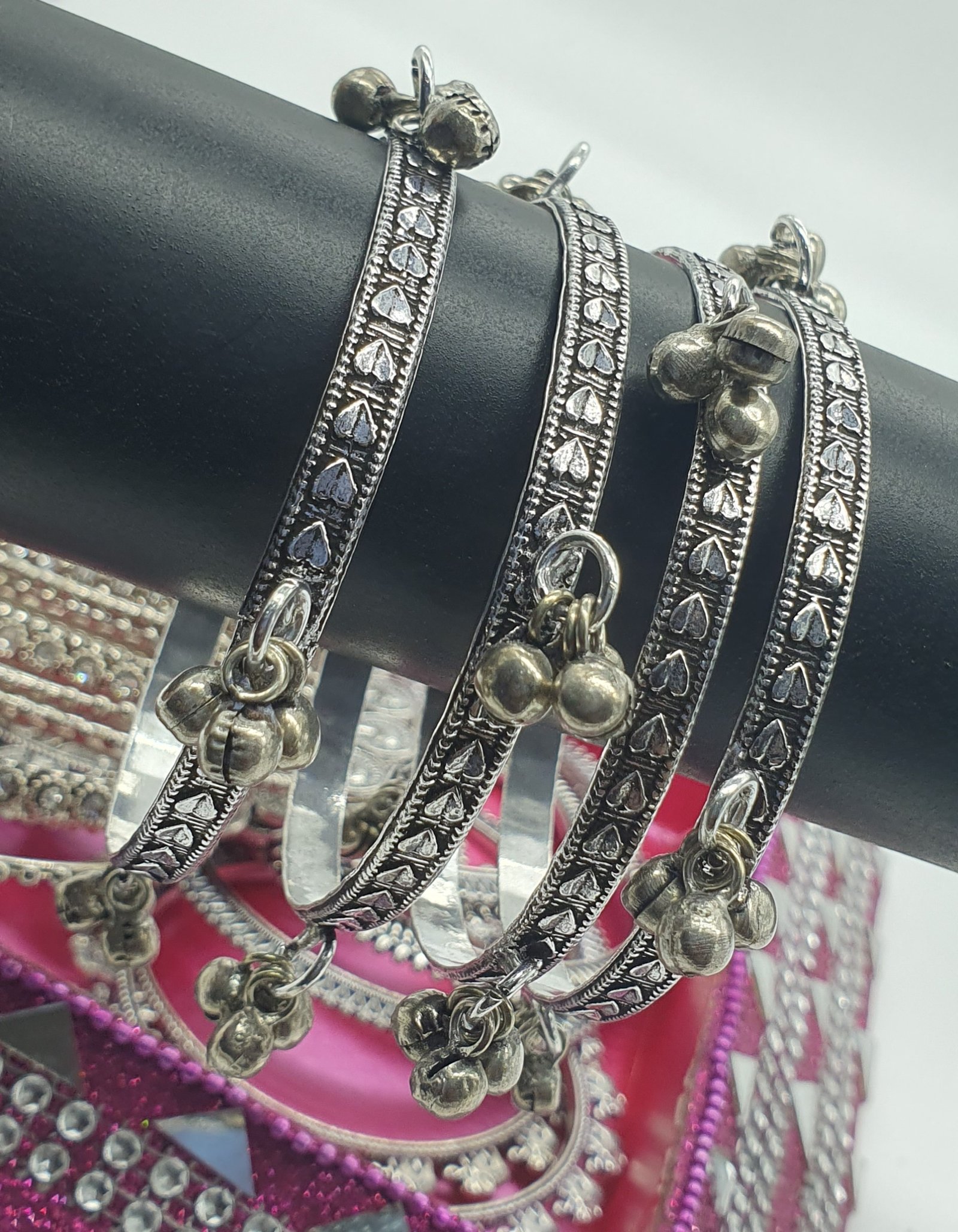 Oxidised Silver Bangles Oxidised Silver Bangles
