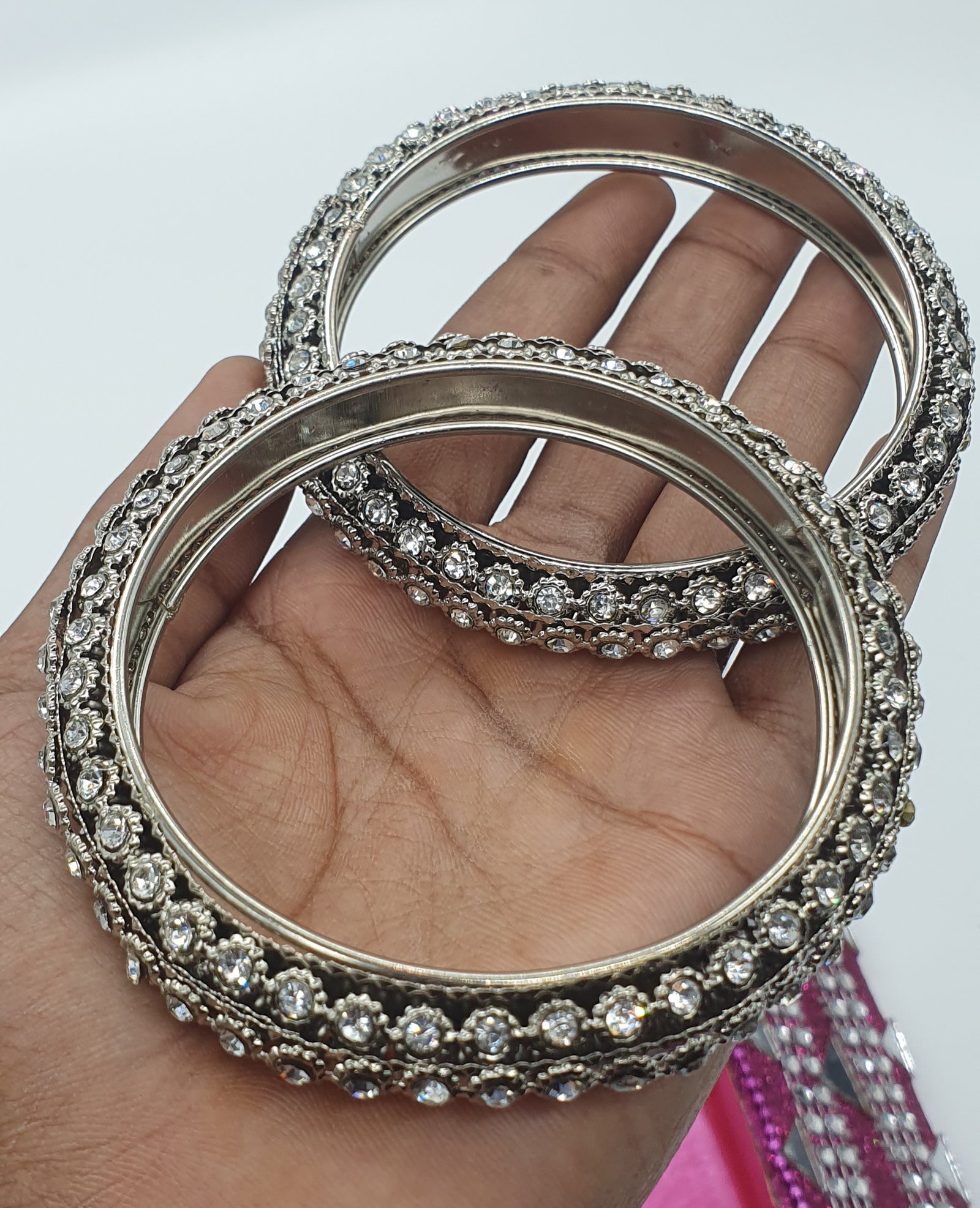 Oxidised Silver Bangles Oxidised Silver Bangles - Image 3