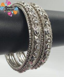 Oxidised Silver Bangles Oxidised Silver Bangles