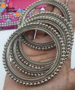 Oxidised Silver Bangles
