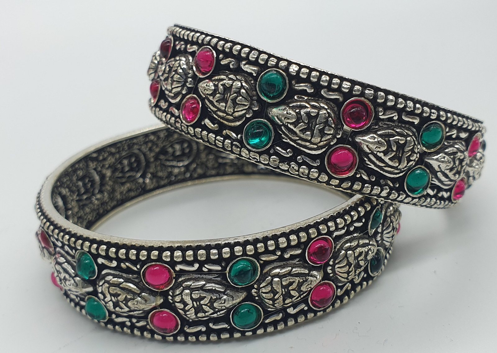Oxidised Silver Bangles Oxidised Silver Bangles
