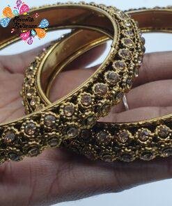 Oxidised Gold Bangles Oxidised Gold Bangles