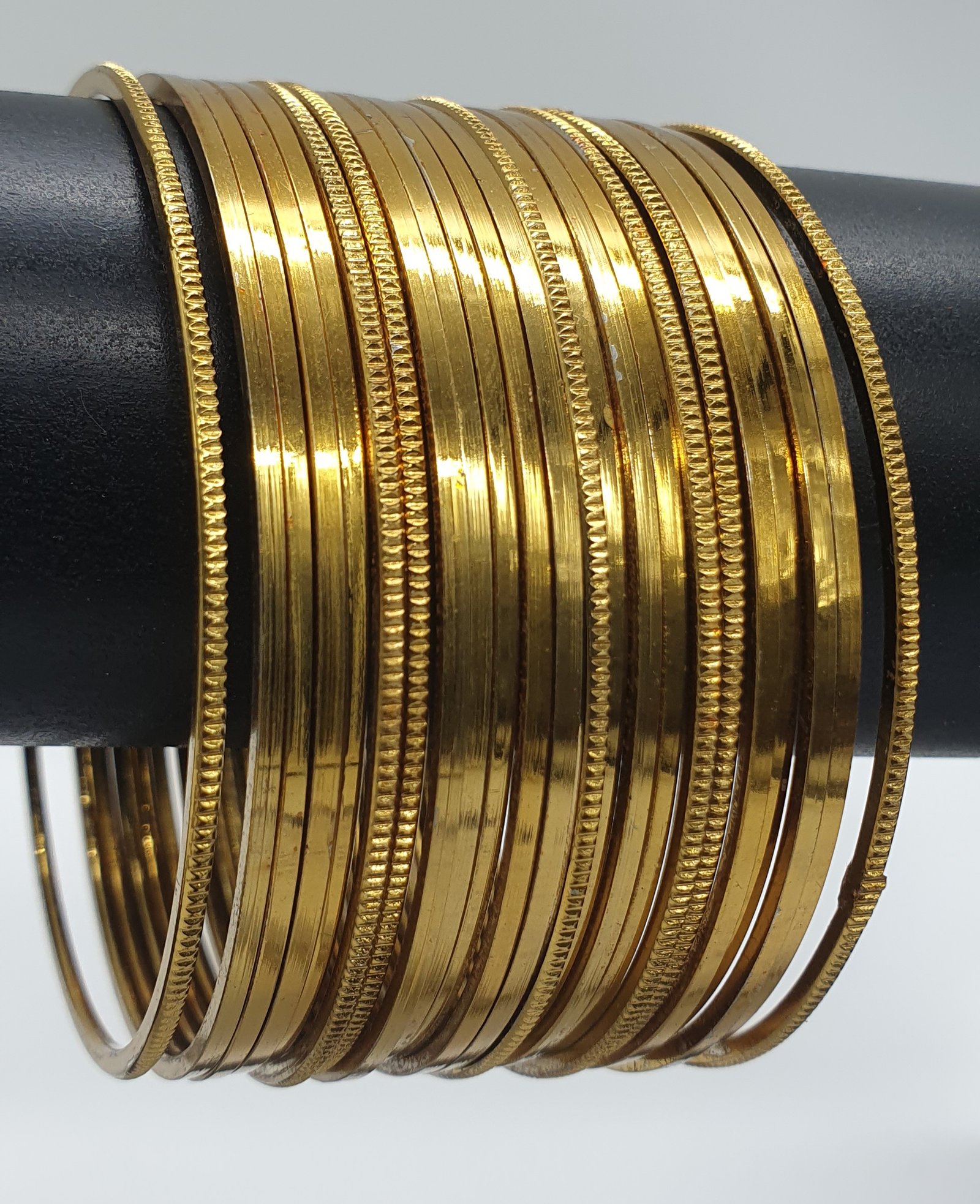 Oxidised Gold Bangles Oxidised Gold Bangles