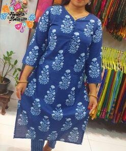 Blue and White Colour Full Set Shalwar Ready Made Blue and White Colour Full Set Shalwar Ready Made