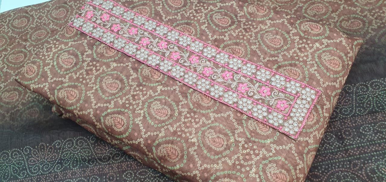 Floral Designer Shalwar Material Floral Designer Shalwar Material