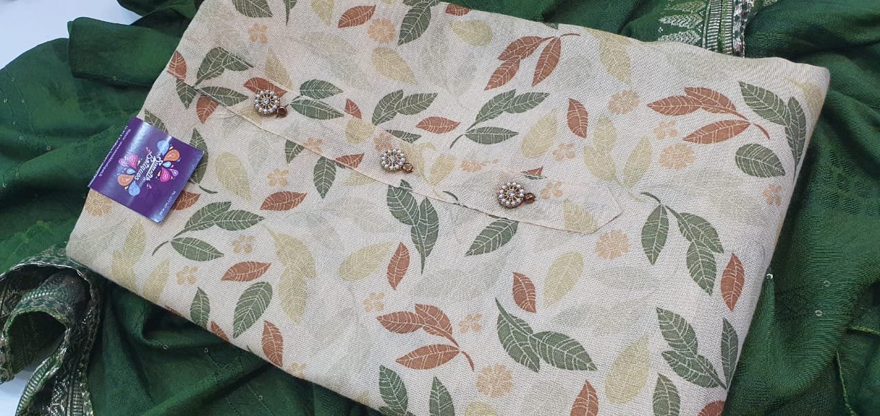 Floral Designer Shalwar Material Floral Designer Shalwar Material