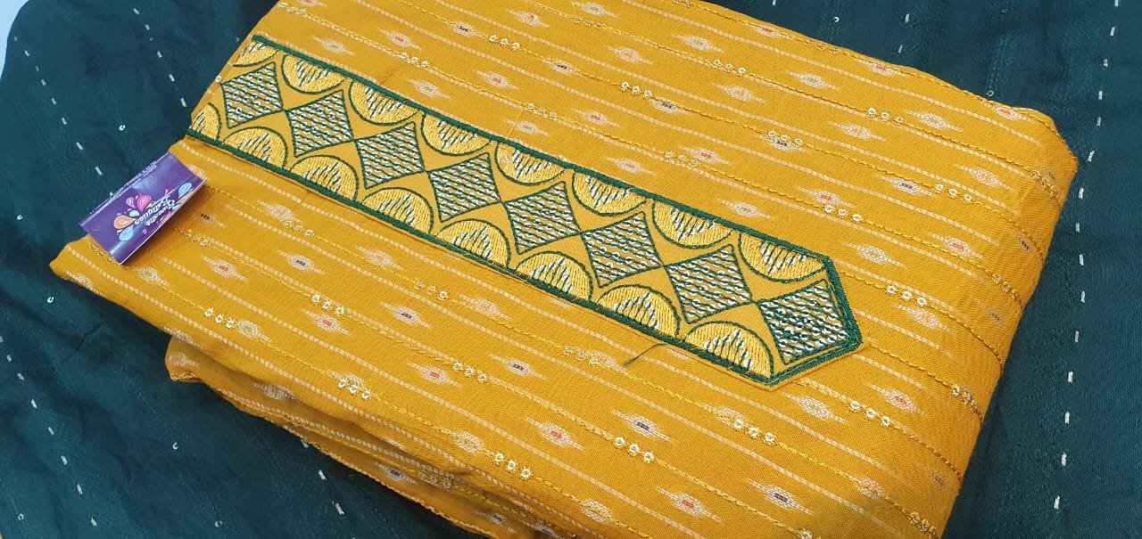 Floral Designer Shalwar Material Floral Designer Shalwar Material