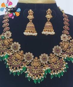 Lakshmi Designer Matte Finished Necklace