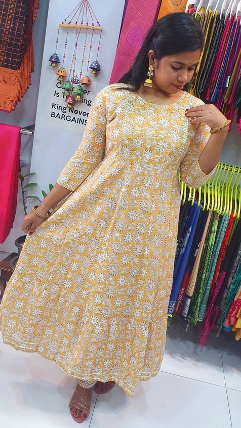 White and Yellow Colour Full Sets Shalwar Ready Made - Image 2