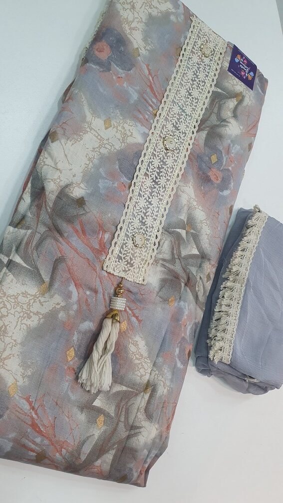 Semi Stitched Shalwar Material Semi Stitched Shalwar Material