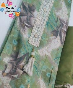 Semi Stitched Shalwar Material