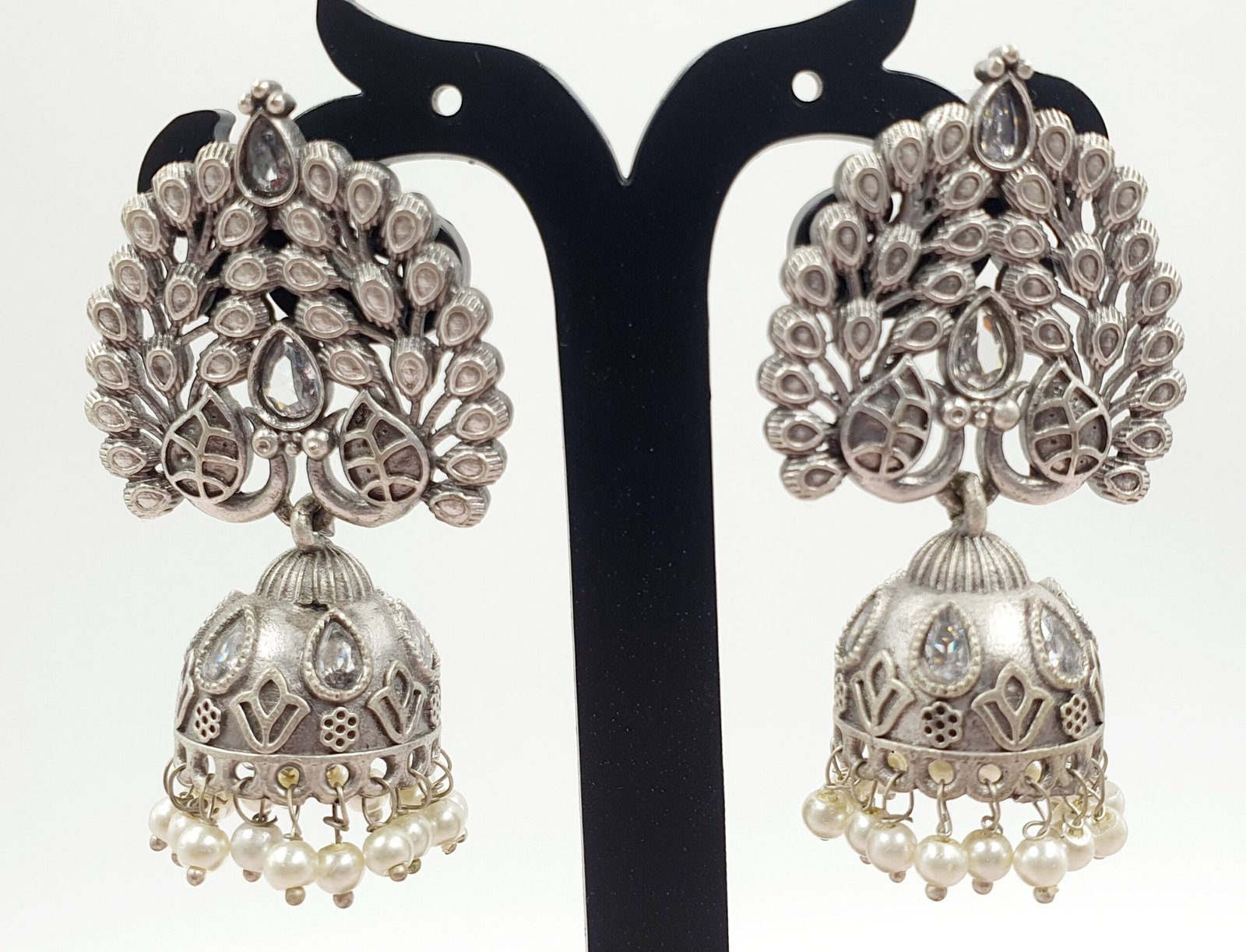 Oxidised Silver Jhumkha Oxidised Silver Jhumkha