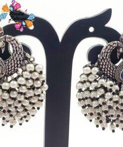 Silver Oxidised Earrings Silver Oxidised Earrings