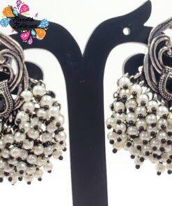 Silver Oxidised Earrings Silver Oxidised Earrings