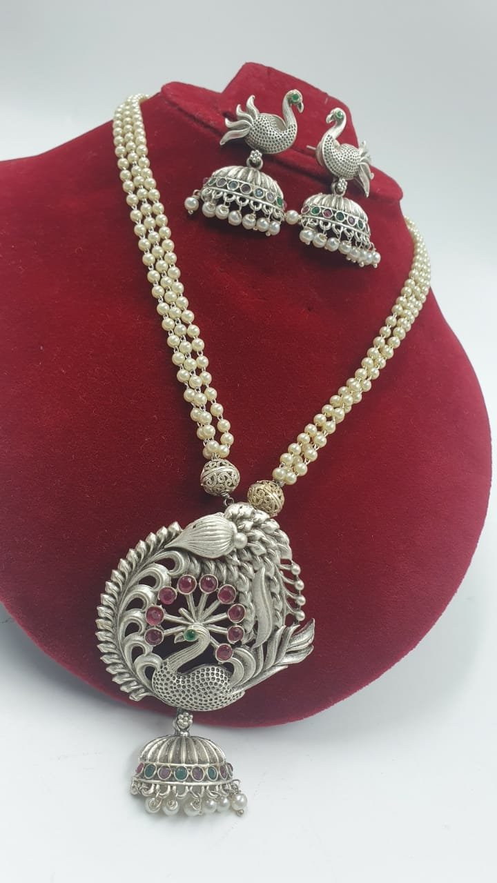 Oxidised Matte Silver Harram Oxidised Matte Silver Harram