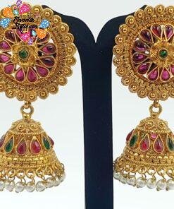 Matte Finished Jhumka Matte Finished Jhumka
