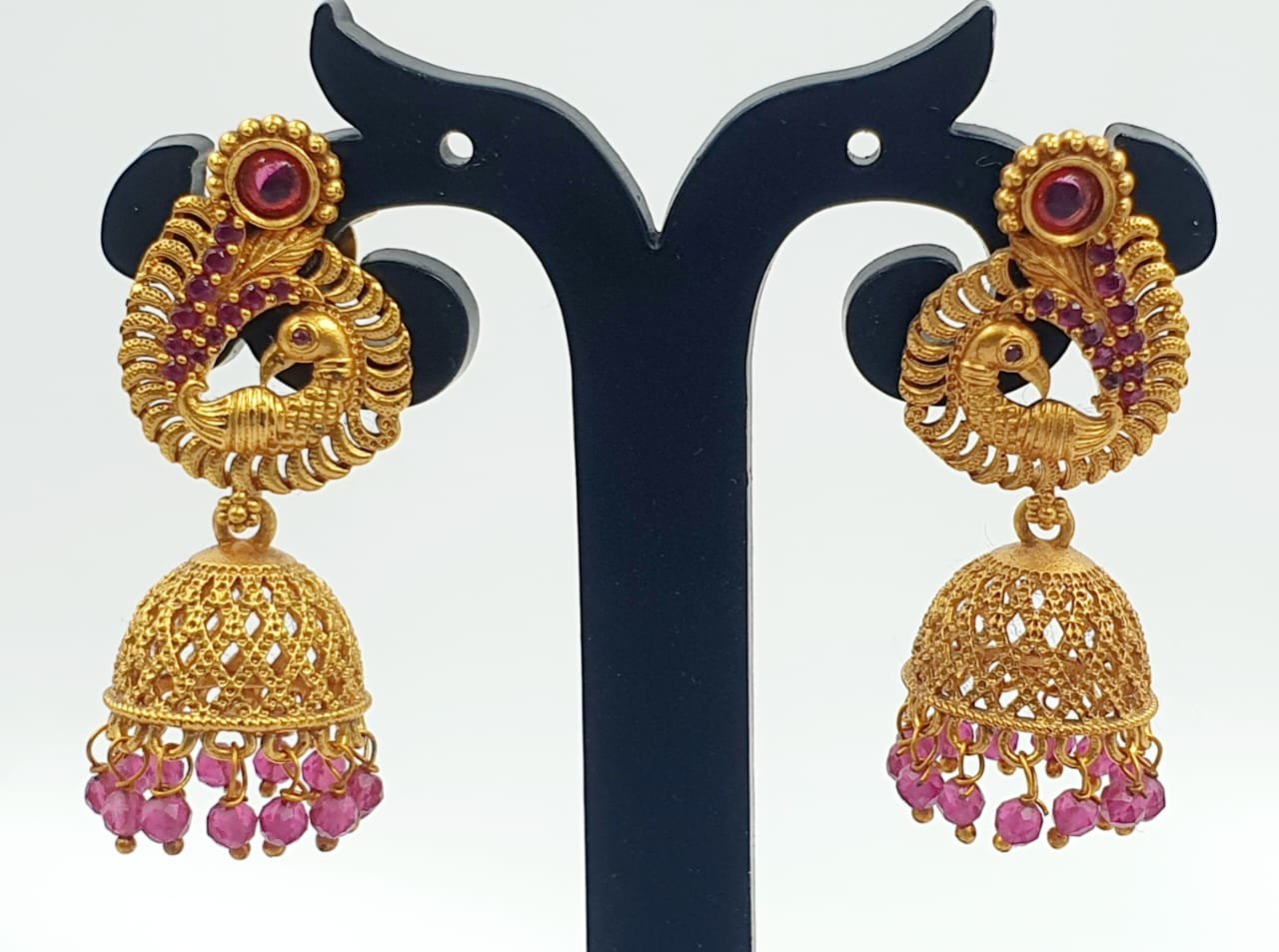 Matte Finished Jhumka Matte Finished Jhumka