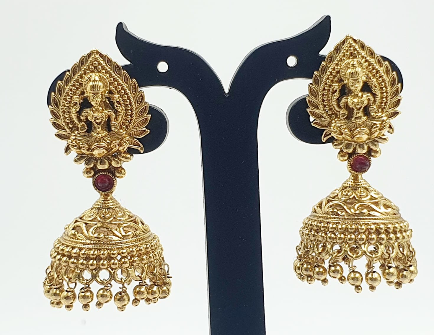 Matte Finished Jhumka Matte Finished Jhumka - Image 2