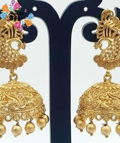 Matte Finished Jhumka Matte Finished Jhumka