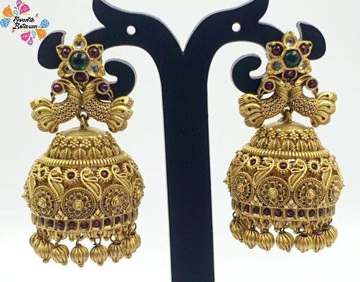 Matte Finished Jhumka