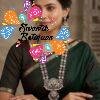 Maha Lakshmi Designer Oxidised Matte Silver Harram