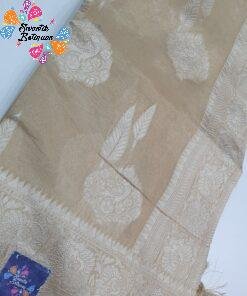 Peach Colour Premium Banarasi Silk Saree Peach Colour Premium Banarasi Silk Saree