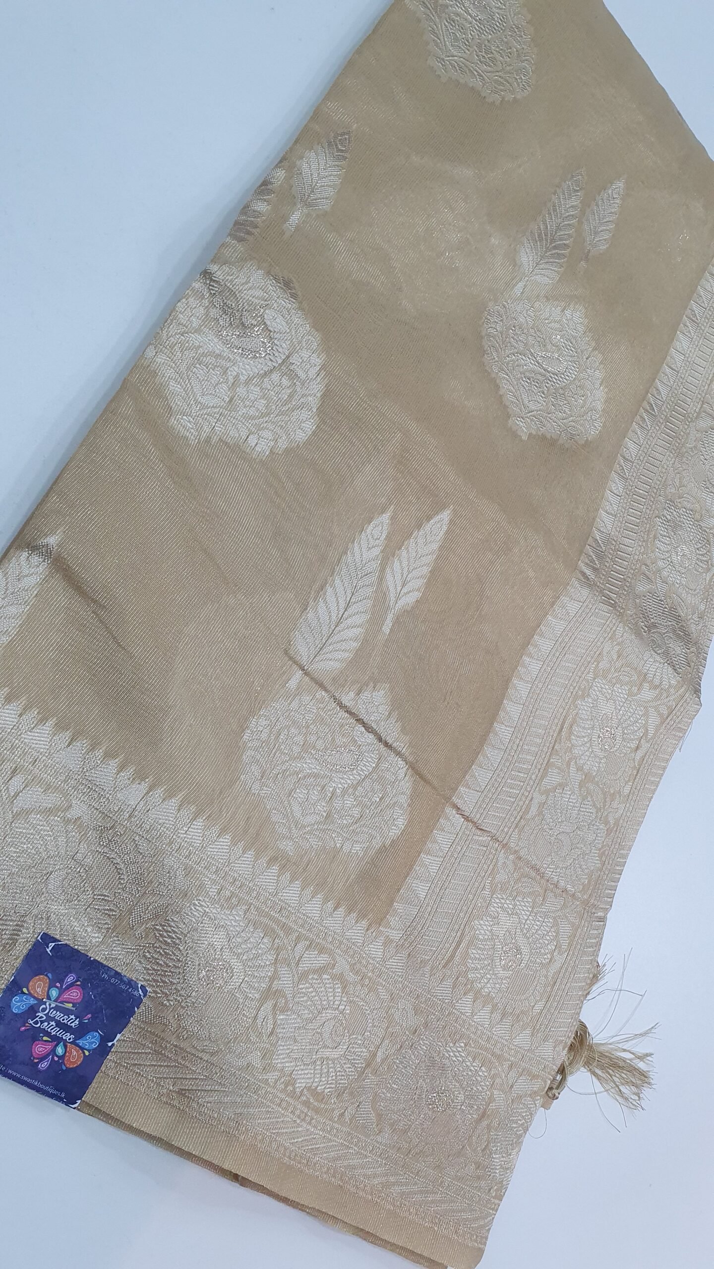 Peach Colour Premium Banarasi Silk Saree Peach Colour Premium Banarasi Silk Saree