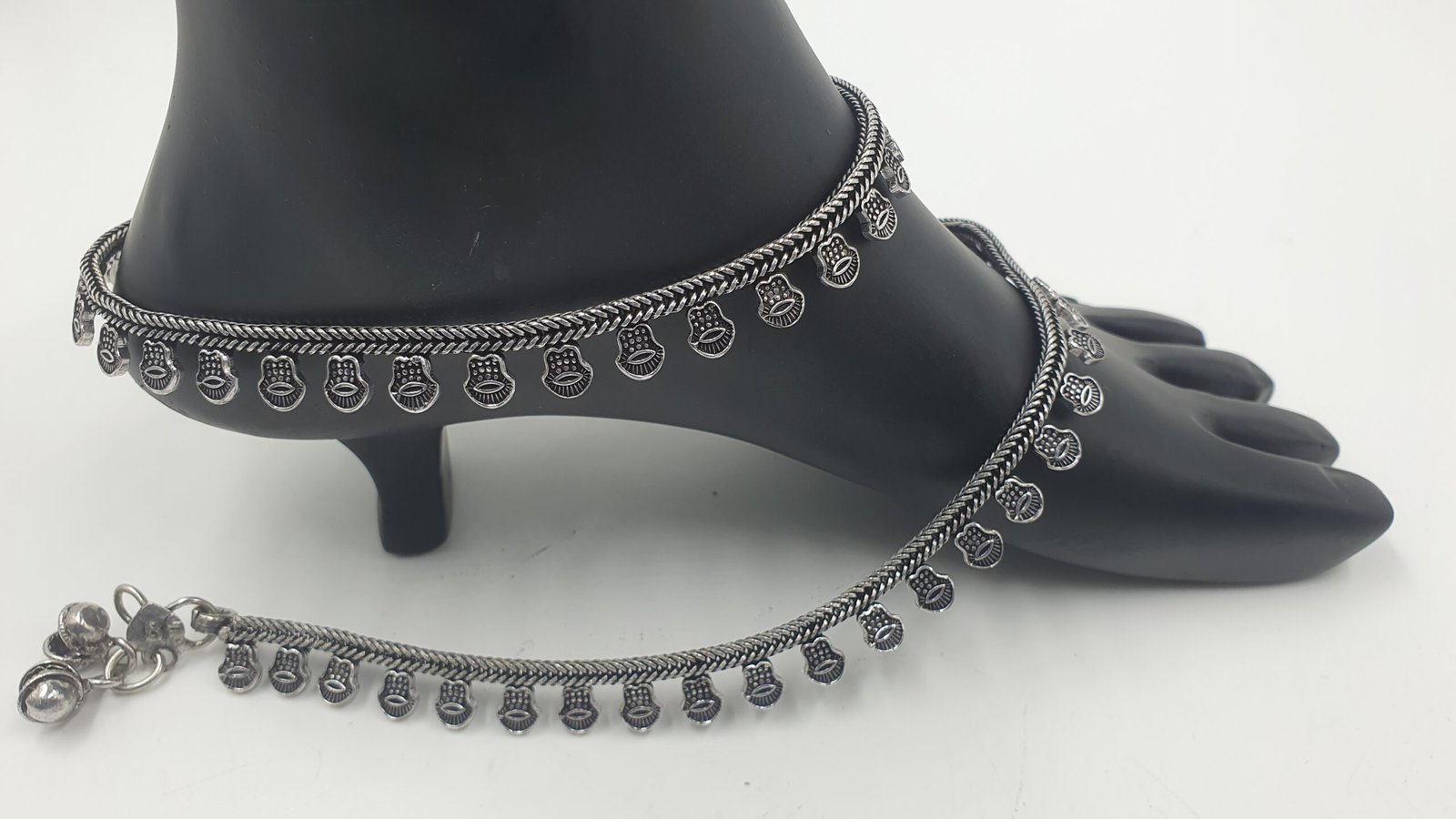 Oxidised Silver Anklet Oxidised Silver Anklet