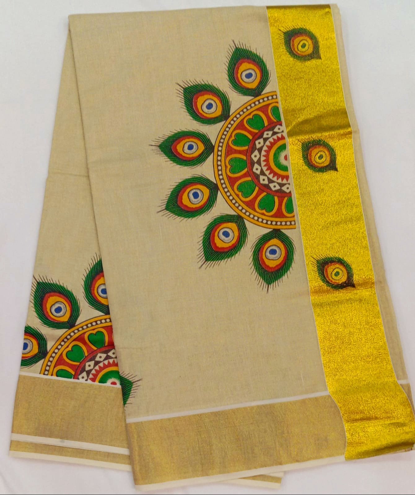 Chakra Feather Premium Tissue Silk Saree Chakra Feather Premium Tissue Silk Saree