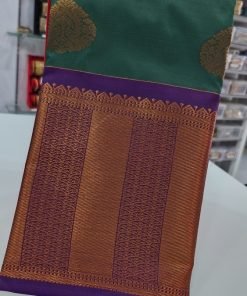 Castleton Green Colour Premium Kanchi Semi Silk Saree Castleton Green Colour Premium Kanchi Semi Silk Saree