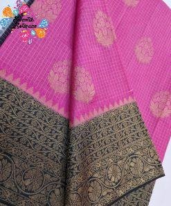 Light Pink and Green Colour Premium Banarasi Semi Silk Saree Light Pink and Green Colour Premium Banarasi Semi Silk Saree