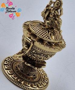 Premium Quality Ganesan Designer Matte Finished Kum Kum Boxes