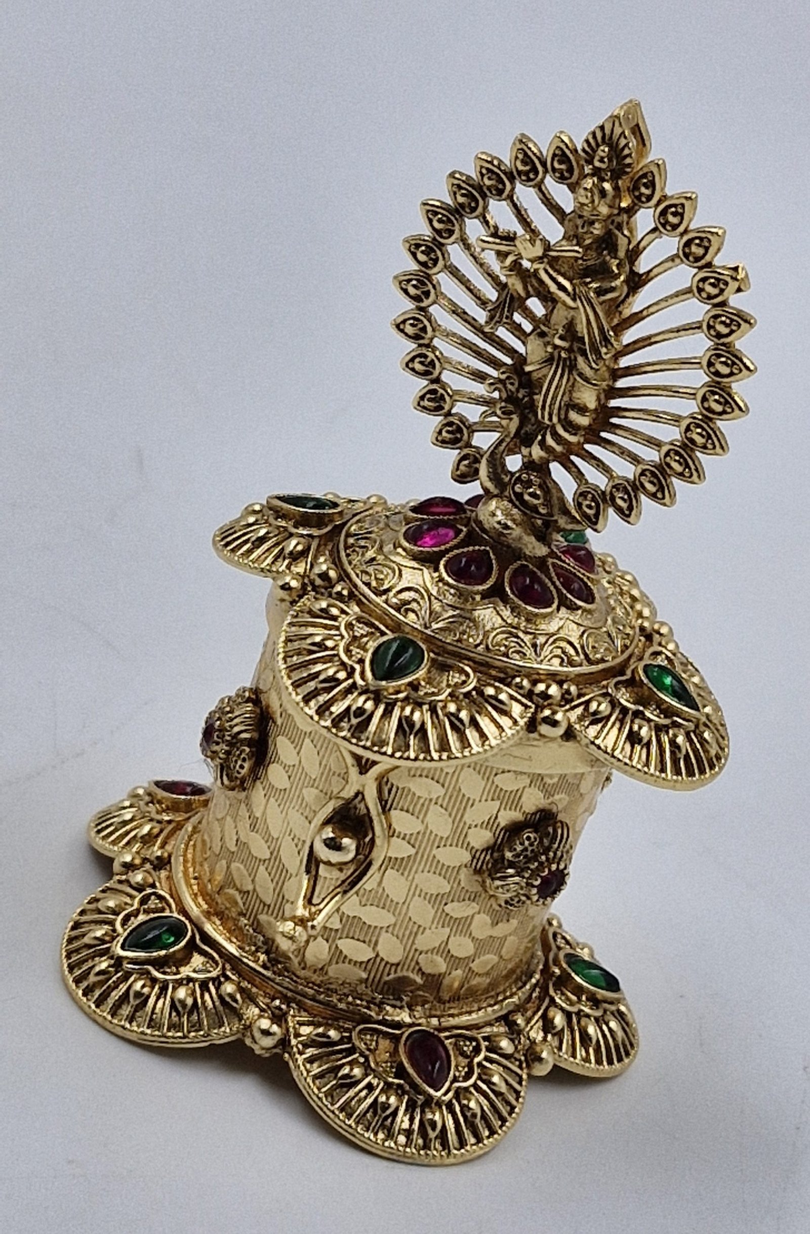 Krishna Designer Matte Finished Kum Kum Boxes Krishna Designer Matte Finished Kum Kum Boxes