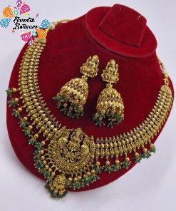 Lakshmi Designer Matte Finished Necklace Lakshmi Designer Matte Finished Necklace