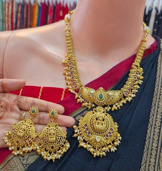 Lakshmi Designer Matte Finished Harram Lakshmi Designer Matte Finished Harram - Image 2