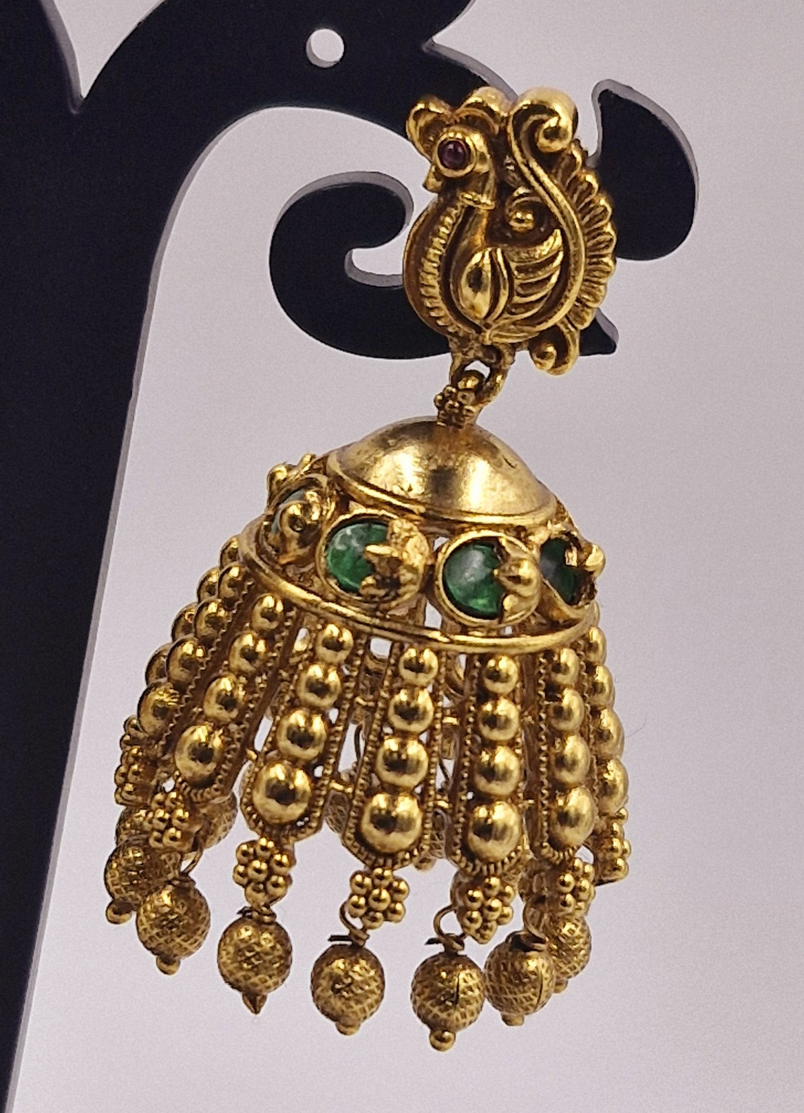 Matte Finished Jhumkha Matte Finished Jhumkha - Image 3