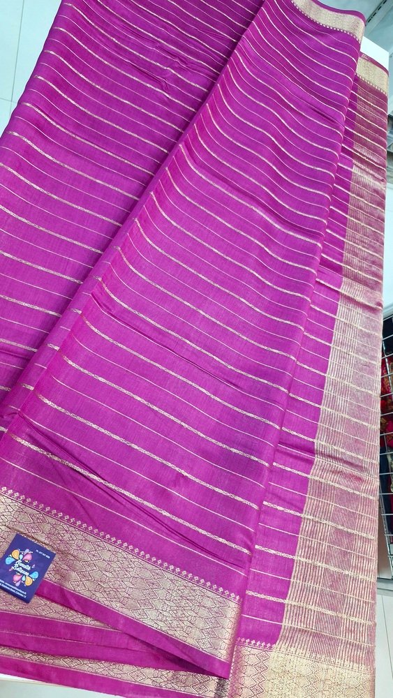 Magenta Premium Casual Soft Silk Saree Magenta Premium Casual Soft Silk Saree - Image 2