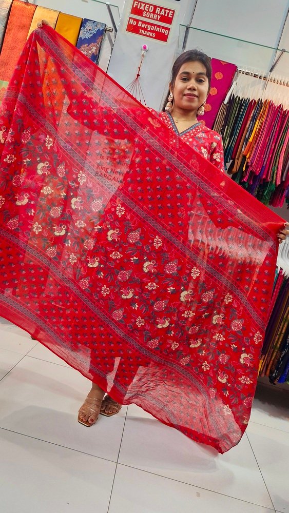 Premium Pink Colour Soft Cotton Ready Made Shalwar Suit - Image 6