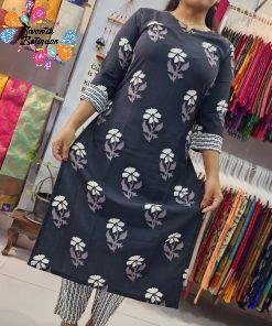 Premium Black and White Colour Soft Cotton Ready Made Shalwar Suit Premium Black and White Colour Soft Cotton Ready Made Shalwar Suit