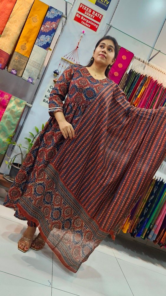 Premium Maroon Colour Soft Cotton Ready Made Shalwar Suit - Image 9