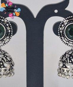 Oxidised Silver Jhumkha Oxidised Silver Jhumkha