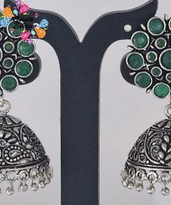 Oxidised Silver Jhumkha Oxidised Silver Jhumkha