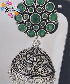 Oxidised Silver Jhumkha Oxidised Silver Jhumkha