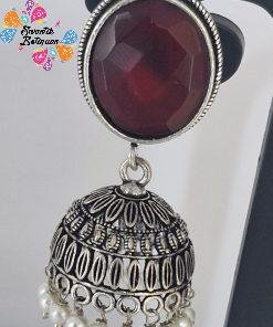 Oxidised Silver Jhumkha Oxidised Silver Jhumkha
