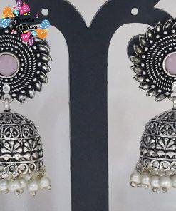 Oxidised Silver Jhumkha Oxidised Silver Jhumkha