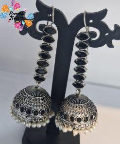 Oxidised Silver Jhumkha Oxidised Silver Jhumkha